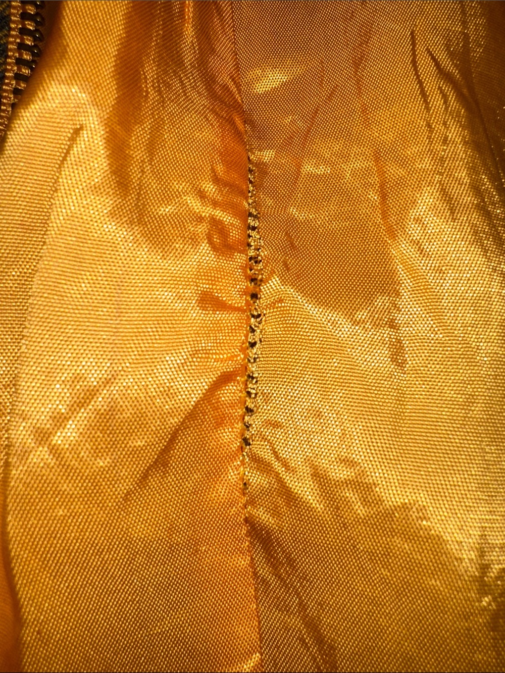 henri bendel vintage jacket (yellow and navy blue) - Picture 4 of 8